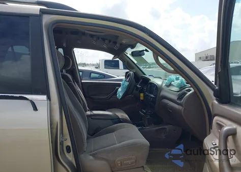 2004 Toyota Sequoia Sr5 V8 from USA, damaged, VIN 5TDZT34A14S232158